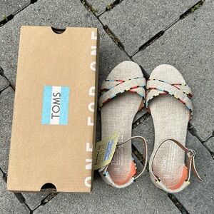 Toms Burlap Sandals